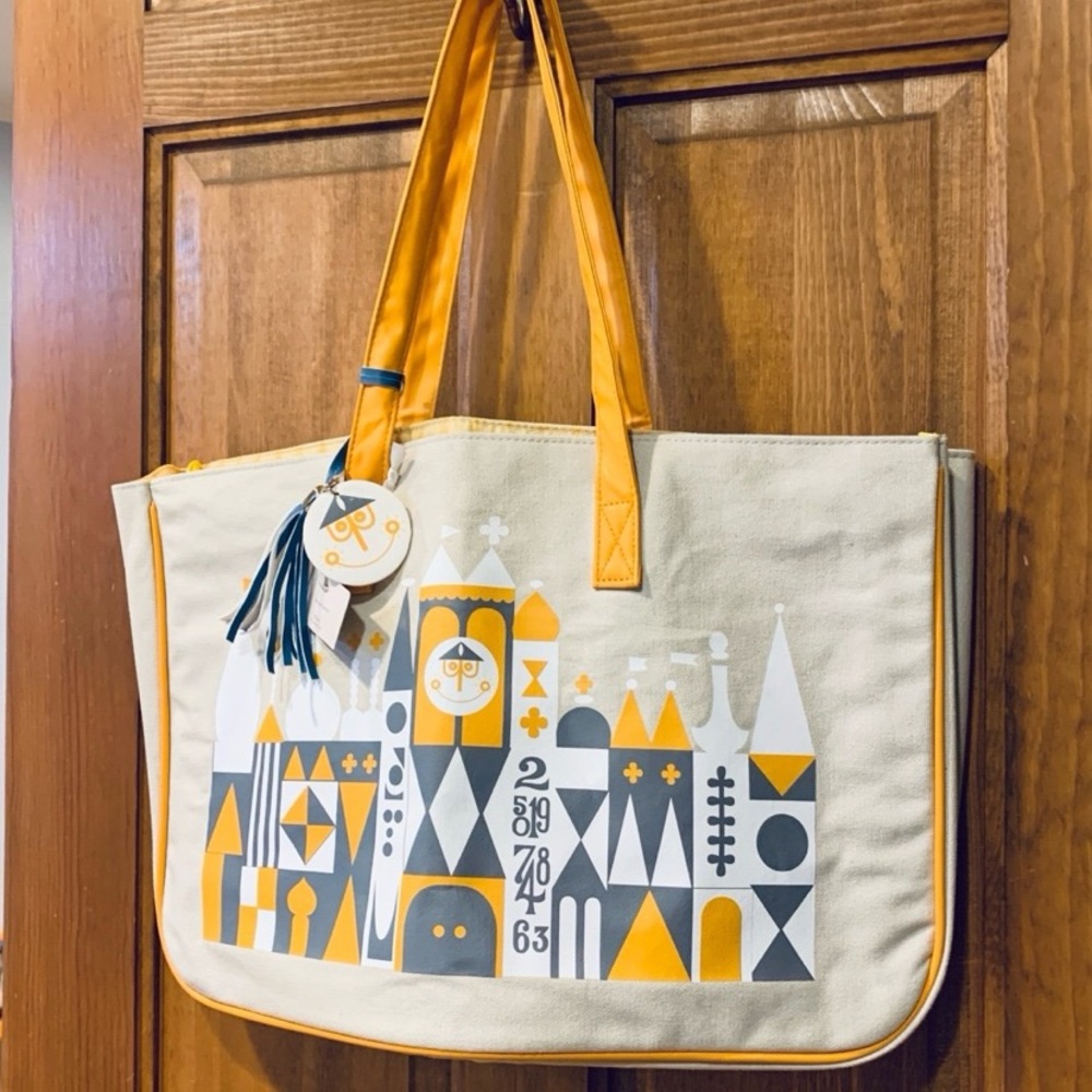 DISNEY x HALLMARK 50th ANNIVERSARY “IT’S A SMALL WORLD” Canvas Tote Bag